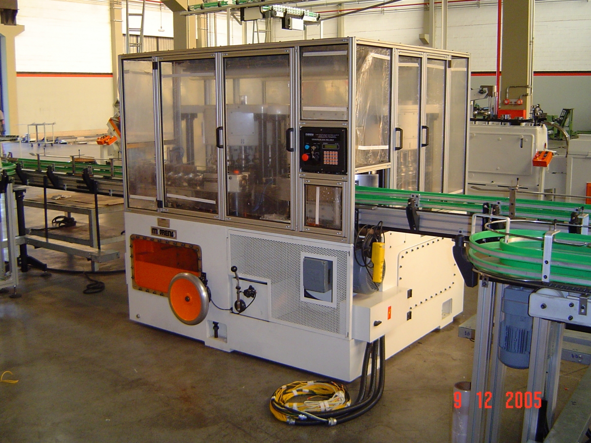 Lata Expandida, Expansora Automática e Linha para a Fabricação de Latas para Leite em Pó