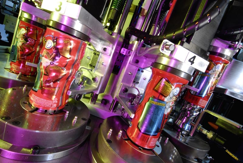 Expansora Automática de Latas Stretch Machine 3a Geração para Nescau