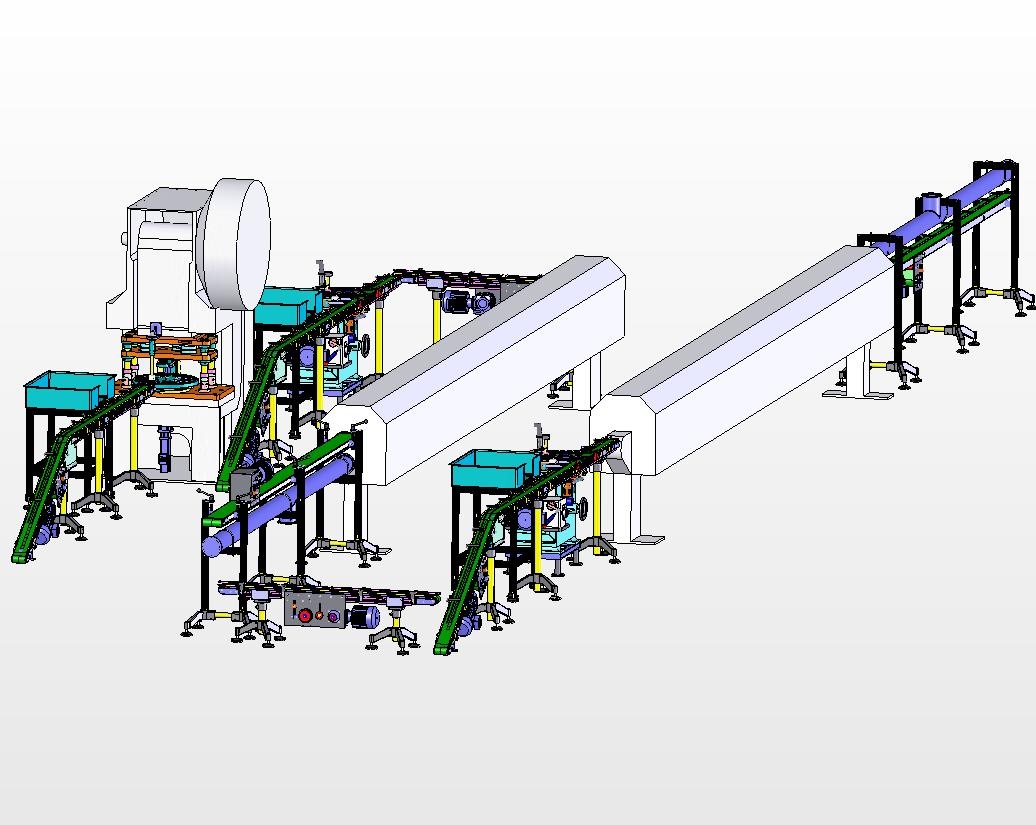 Linha para a Fabricação de Tampas Twist-Off Abre-Fácil BR-113